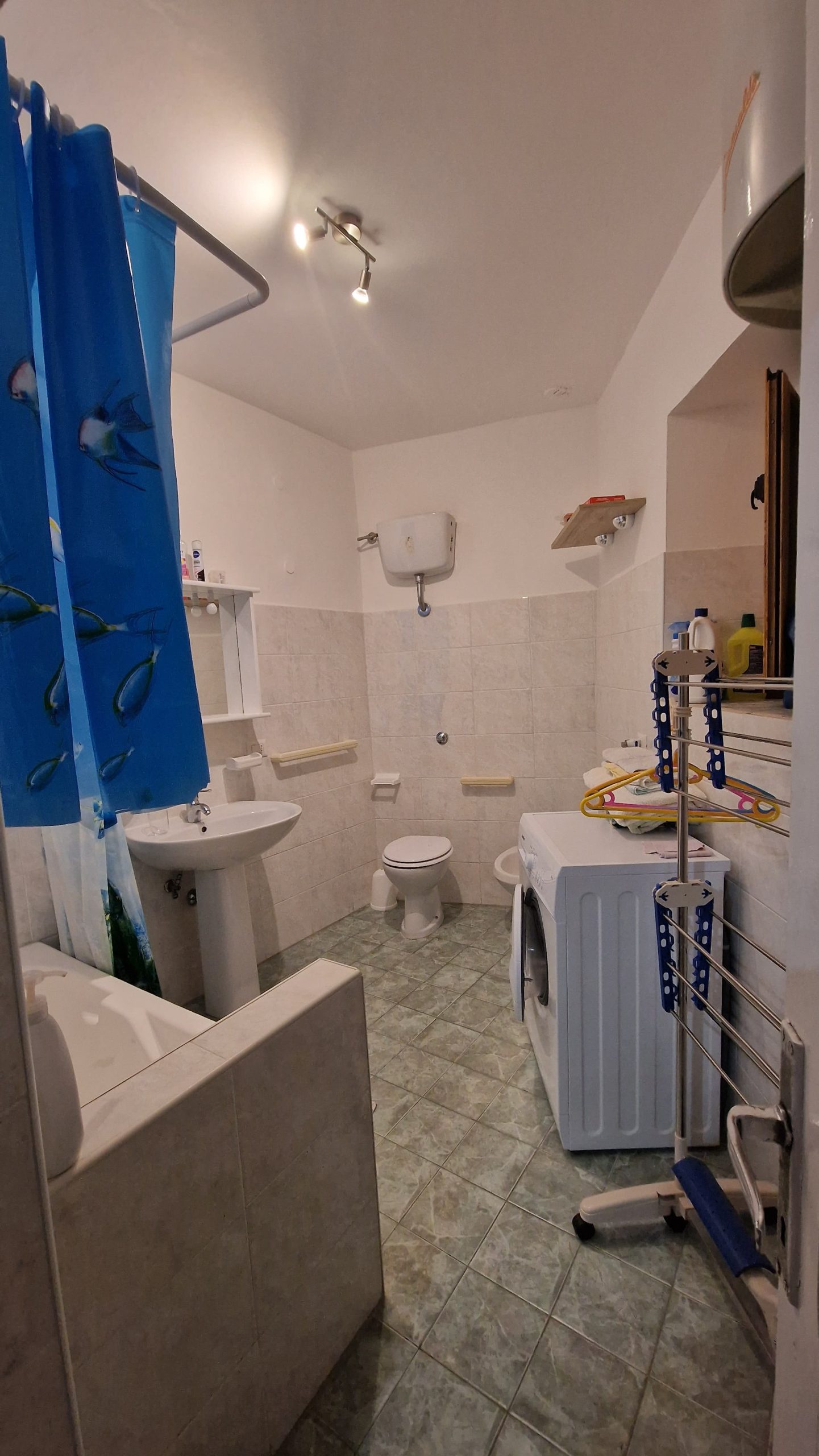 Espacio interior de alojamiento modelo
